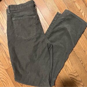 L.L. Bean Olive Straight Leg Pants